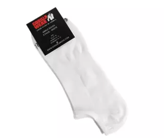 Gorilla Wear Ankle Socks 2-Pack, White