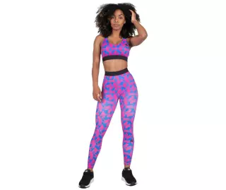 Gorilla Wear Colby Leggings, Blue/Pink
