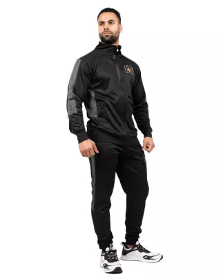 Gorilla Wear Devon Training Pants, Black/Grey