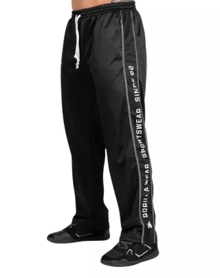 Gorilla Wear Functional Mesh Pants, Black/White