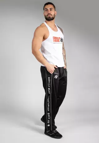 Gorilla Wear Functional Mesh Pants, Black/White