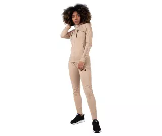 Gorilla Wear Marion Zipped Hoodie, Beige