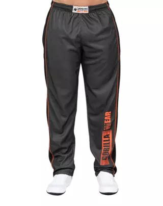 Gorilla Wear Wallace Mesh Pants, Gray/Orange