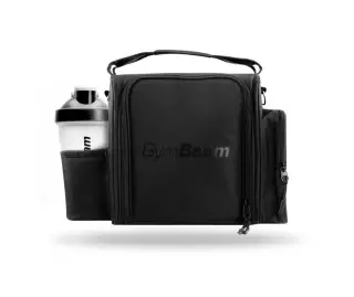 GymBeam FIT Meal Prep Food Bag, Black
