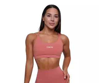 GymBeam FIT Sports Bra, Salmon