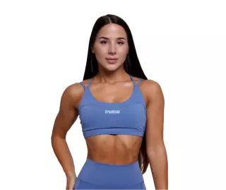 GymBeam FIT Sports Bra, Steel Blue