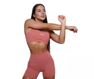 GymBeam FIT Women's Shorts, Salmon