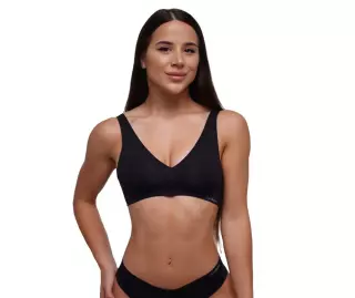 GymBeam Seamless Bra, Black
