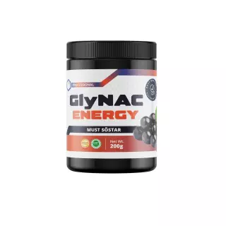 HC Pro GlyNac Energy, 200 g, Mustaherukka
