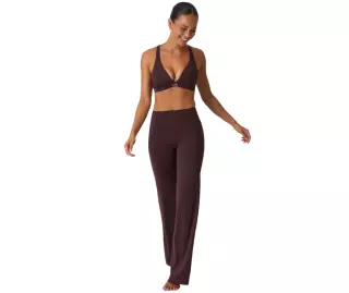 ICIW Luxe Straight Leg Tights, Espresso