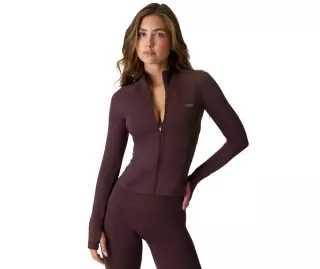 ICIW Luxe Zip Jacket, Espresso