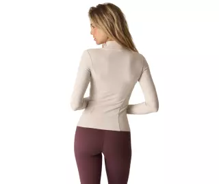 ICIW Nimble 1/2 Zip Long Sleeve (Poistotuote), Stone Grey