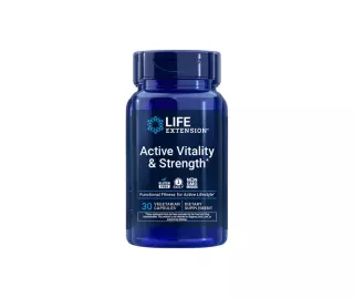 LifeExtension Active Vitality & Strength, 30 kaps.