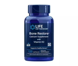 LifeExtension Bone Restore K2, 120 kaps.