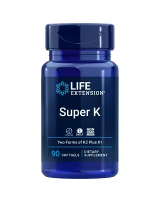 LifeExtension Super K, 90 kaps.