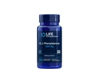 LifeExtension D,L-Phenylalanine 500 mg, 100 kaps.