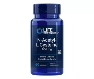 LifeExtension N-Acetyl-L-Cysteine, 60 kaps.