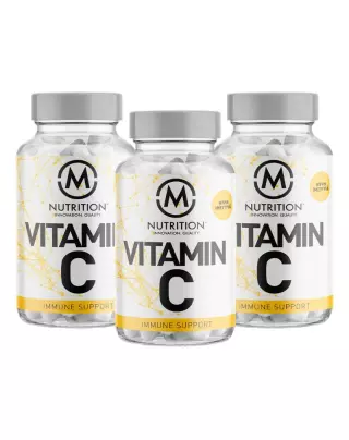 Big Buy: 3 kpl M-Nutrition Vitamin C (360 kaps.)