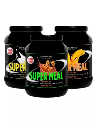 Big Buy: 3 kpl Supermass Nutrition SUPER MEAL (3 kg)