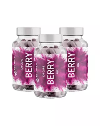 Big Buy: 3 kpl M-Nutrition Berry Mix (360 kaps)