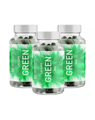 Big Buy: 3 kpl M-Nutrition Green Mix (360 kaps) (Poistotuote)