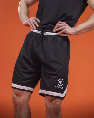 M-Nutrition Mesh Training Shorts, Black (Poistuva malli)