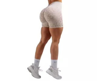 NEBBIA Push-Up Compression Leopard Shorts Primal 856