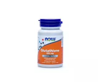 NOW Foods Glutathione 250 mg, 60 kaps.