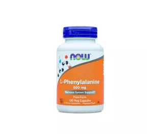 NOW Foods L-Phenylalanine 500 mg, 120 kaps.