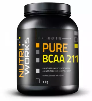 Nutri Works Black Line Pure BCAA 2:1:1, 1 kg