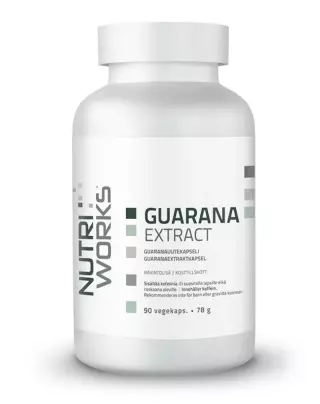 Nutri Works Guarana, 90 kaps.