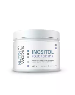 Nutri Works Inositol Folic Acid B12, 120 g