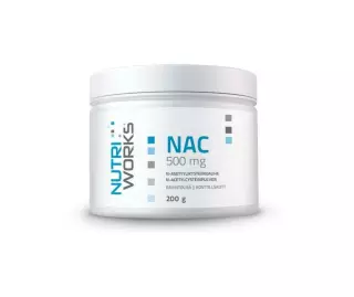 Nutri Works NAC-jauhe 500 mg, 200 g