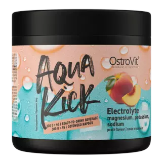 OstroVit Aqua Kick Electrolyte, 300 g, Peach