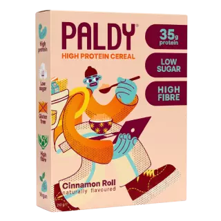Paldy High Protein Cereal proteiinimurot, 210 g, Cinnamon Roll