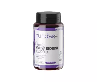 Puhdas+ Beauty Vahva Biotiini 10000 mcg
