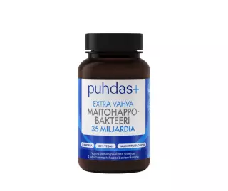Puhdas+ Extra Vahva Maitohappobakteeri 35 miljardia, 50 kaps.