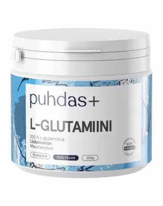 Puhdas+ L-Glutamiini 200 g