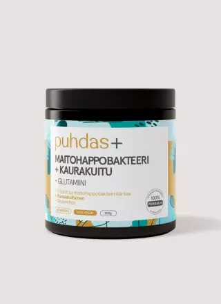 Puhdas+ Maitohappobakteeri + Kaurakuitu, 200 g