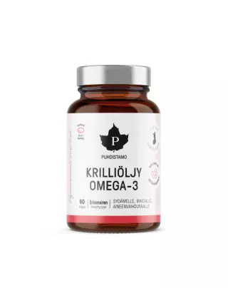 Puhdistamo Krilliöljy Omega-3