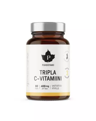 Puhdistamo Tripla C-Vitamiini