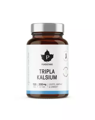 Puhdistamo Tripla Kalsium 120 kaps.