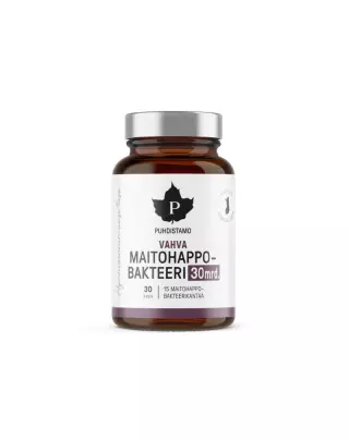 Puhdistamo Vahva Maitohappobakteeri (30 mrd)