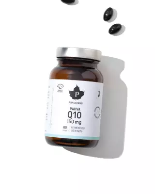 Puhdistamo Vahva Q10 150 mg Ubikinoni, 60 kaps.