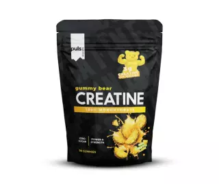Puls Gummy Bear Creatine, Sour Pineapple, 90 kpl.