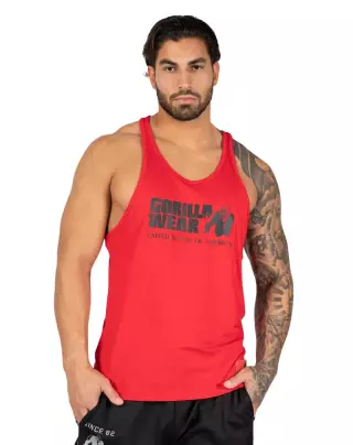 Gorilla Wear Classic Tank Top, Red