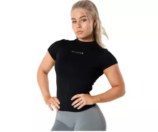 Relode Aura Seamless T-Shirt, Black