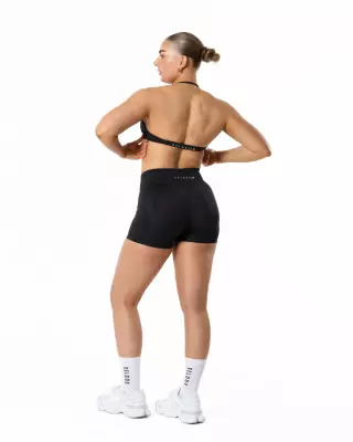 Relode Hybrid Seamless Contour Shorts, Jet Black