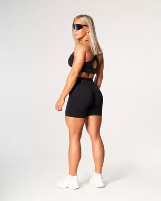 Relode Prime Scrunch Shorts, Black