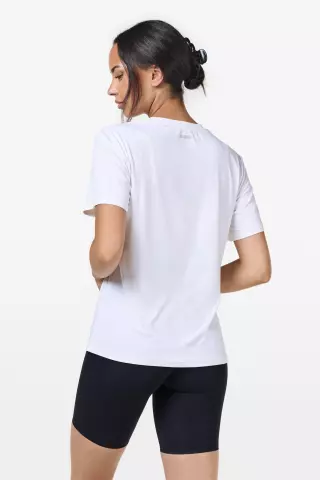 Famme Relaxed Gym T-shirt (Poistotuote), White